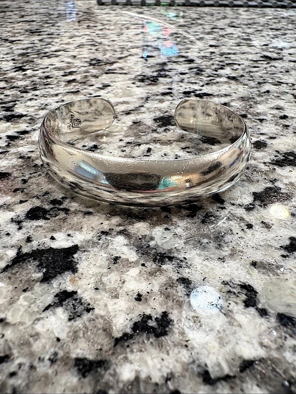 Silpada Retired Heavy Silver Cuff Bracelet